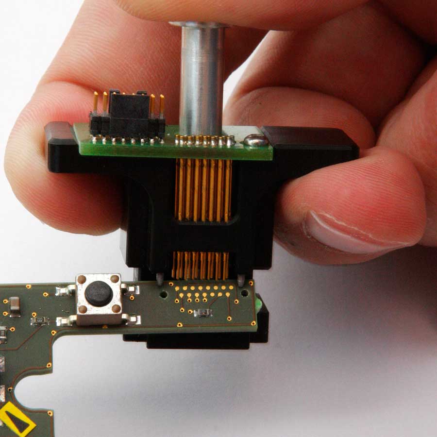 ScProbe: JTAG/ debug connector and high density test points on PCB