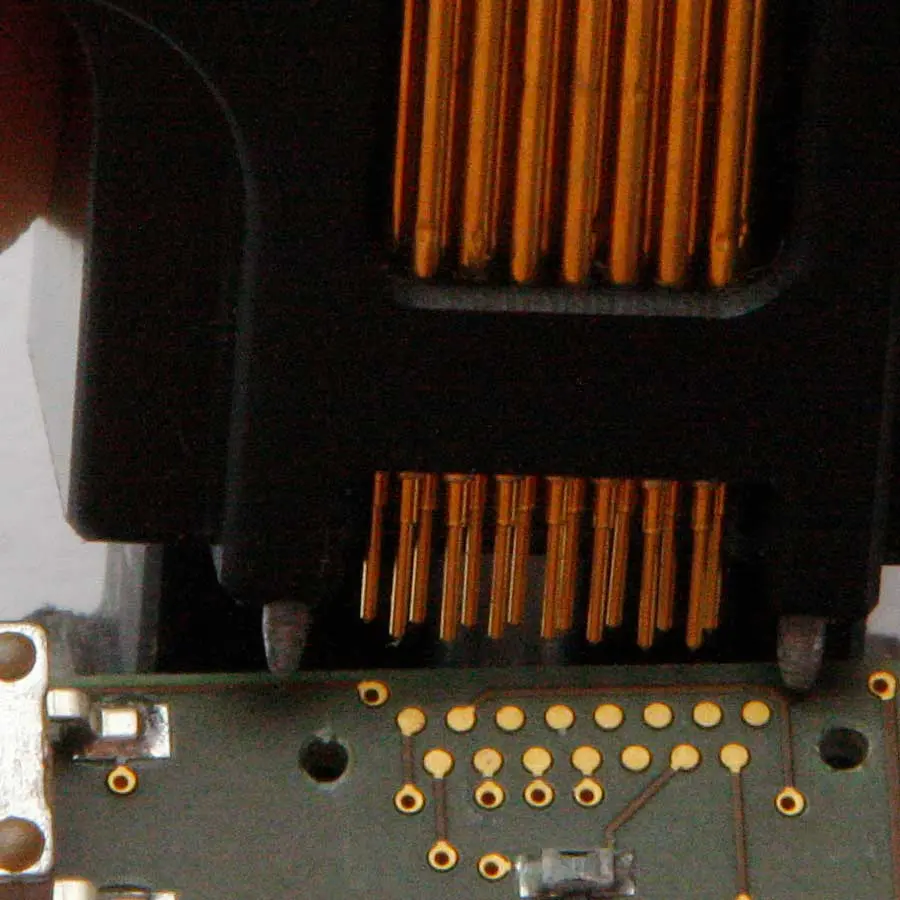 ScProbe: JTAG/ debug connector and high density test points on PCB