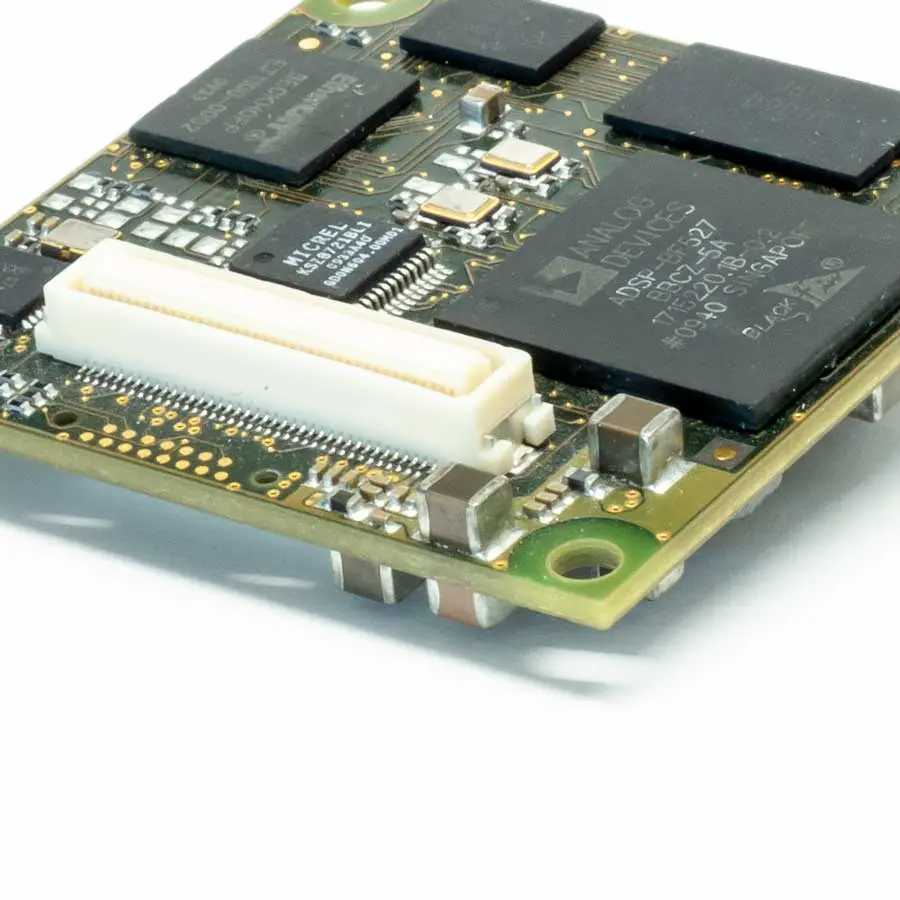 DSP board with with densely arranged components