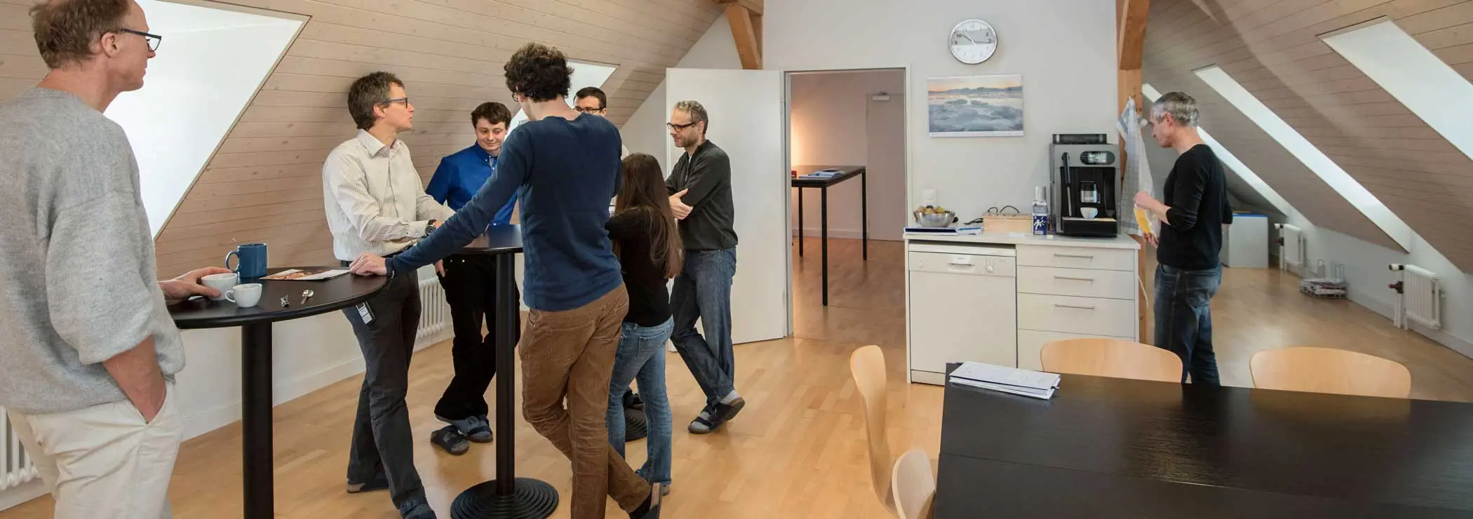 Das Team von Solcept im Pausenraum