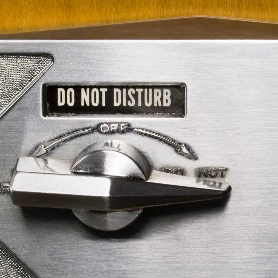Do not disturb lock