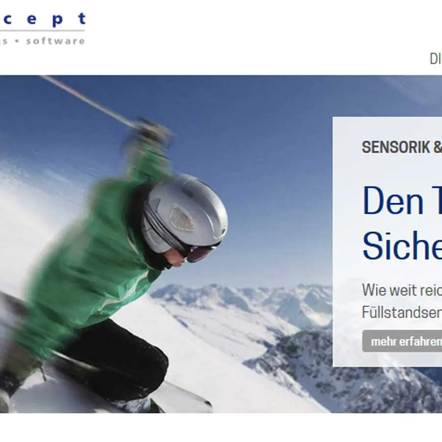 Snippet from the new Solcept website