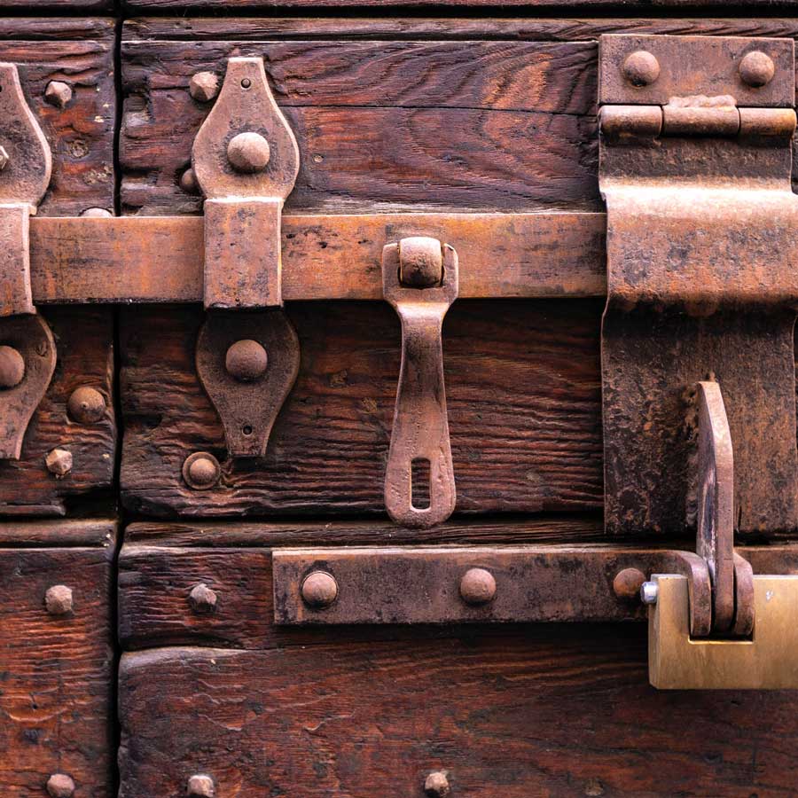 Antique lock