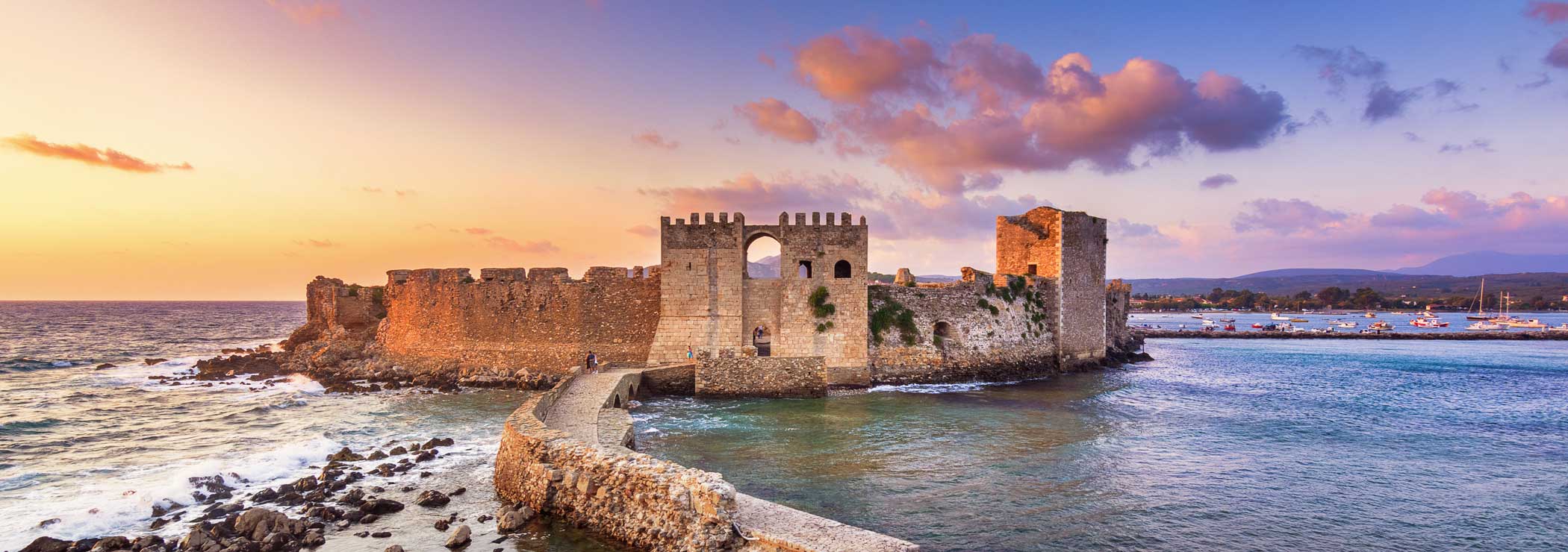Venetian fortress Methoni in Greece