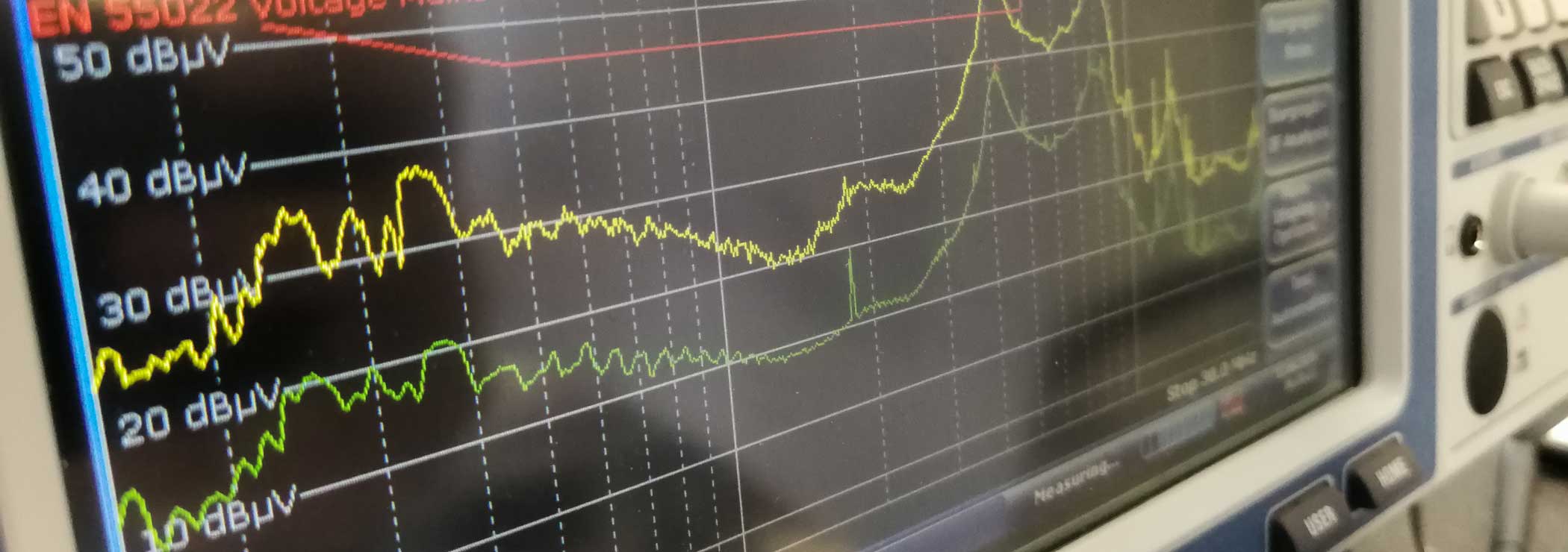 Display of measured values and maximum values