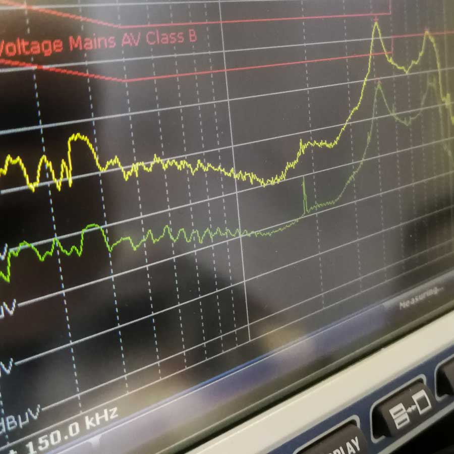 Display of measured values and maximum values