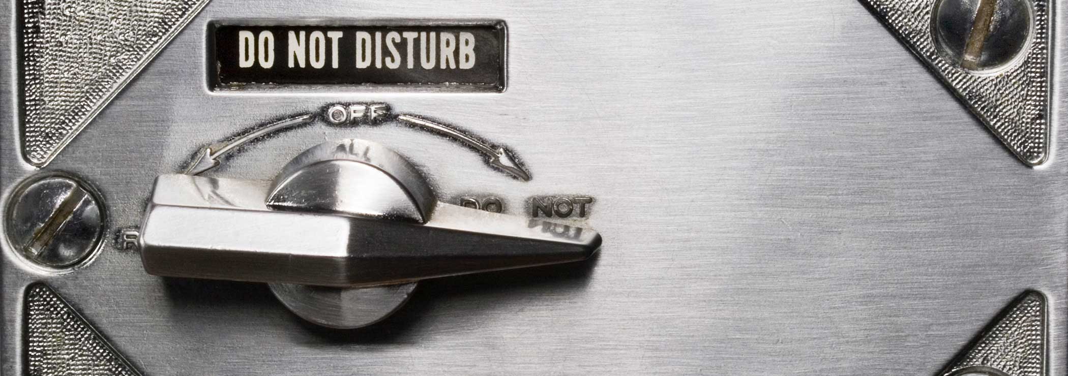 Do not disturb lock